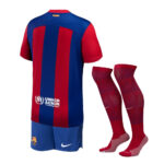 KITS ENFANT/JUNIOR FC BARCELONE DOMICILE 2023/2024 – Image 2