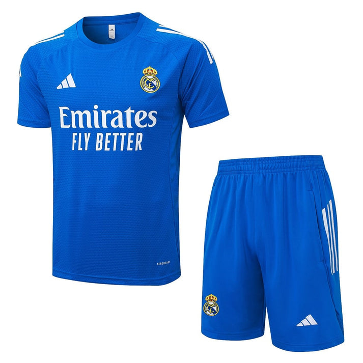 Ensemble-Maillot-Short-Real-Madrid-2025-2026-Bleu-Clair-1 TRAINING REAL MADRID 2025/2026 – Image 1