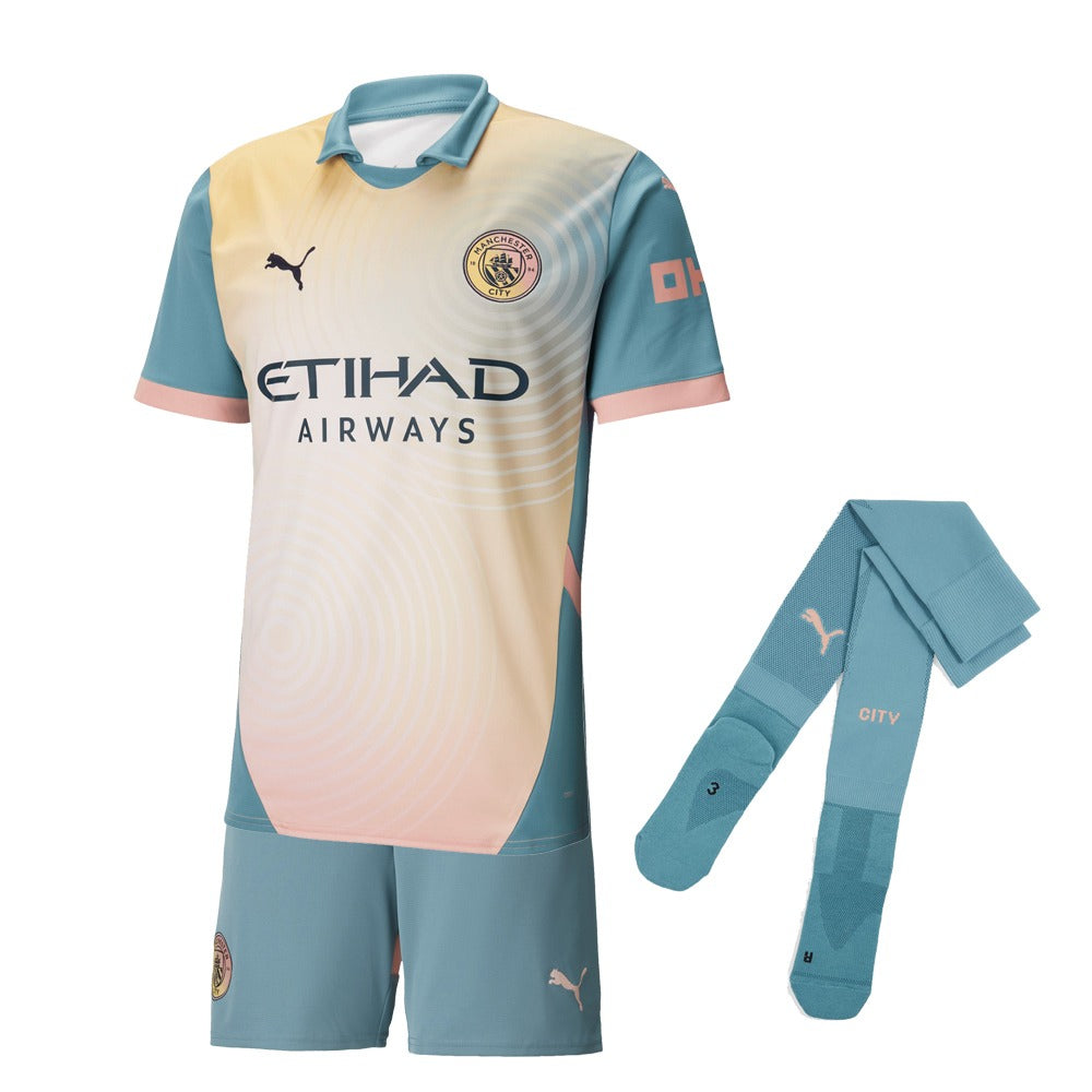 IMG-20241011-WA0015 KITS ENFANT/ JUNIOR MANCHESTER CITY FOURTH 2024/2025 – Image 1