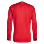 MAILLOT MANCHESTER UNITED DOMICILE MANCHES LONGUES 2025/2026 – Image 2