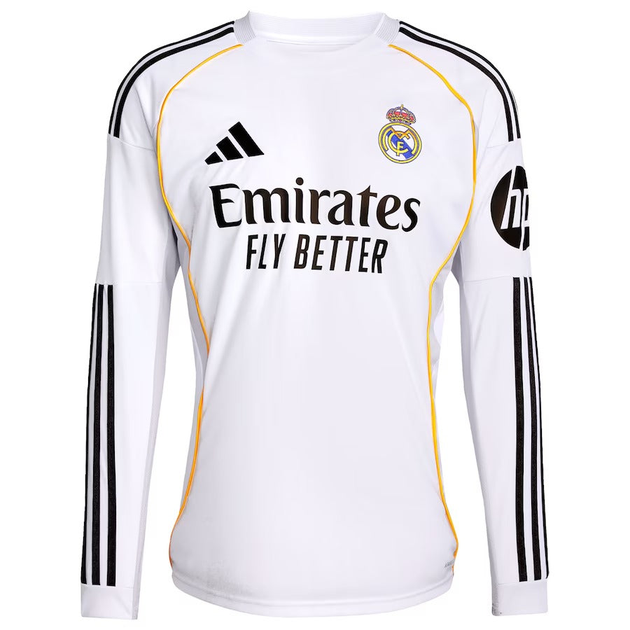 IMG-20250622-WA0029 MAILLOT REAL MADRID DOMICILE MANCHES LONGUES 2025/2026 – Image 1