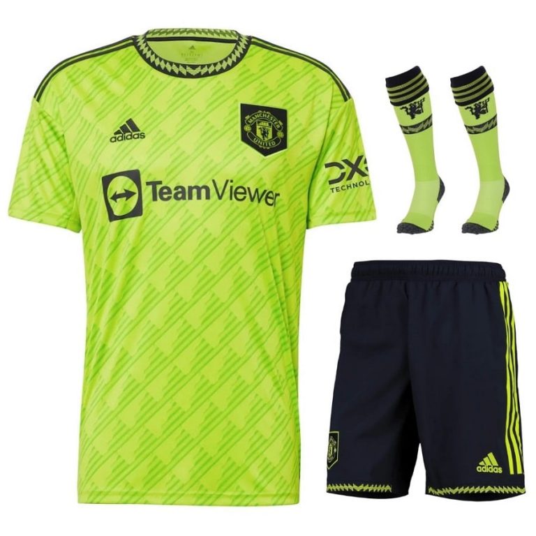 MAILLOT-KIT-ENFANT-MANCHESTER-UNITED-THIRD-2022-2023 MAILLOT ENFANT/JUNIOR MANCHESTER UNITED THIRD 2022/2023 – Image 1