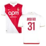 Kit AS Monaco Enfant Domicile 2025 2026 – Image 8