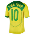 MAILLOT BRÉSIL 2004 RESTOCK RONALDINHO – Image 2