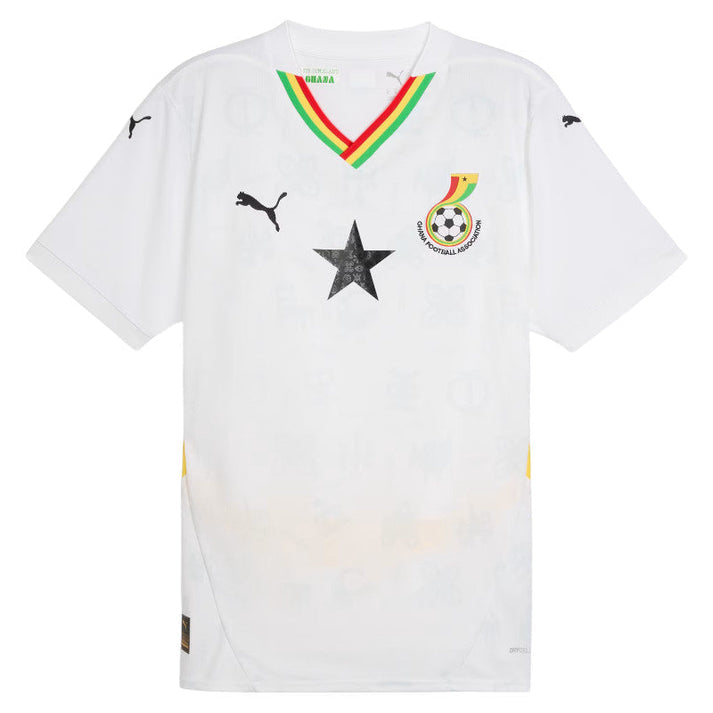 Maillot-Ghana-Domicile-2024-2025 MAILLOT GHANA CAN 2025 DOMICILE – Image 1