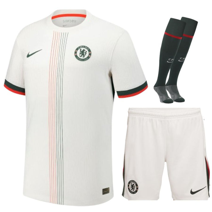 Maillot-Kit-Enfant-Chelsea-Exterieur-2025-2026 KIT ENFANT CHELSEA EXTERIEUR 2025/2026 – Image 1
