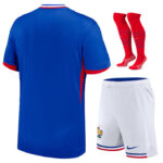 KITS ENFANT/JUNIOR FRANCE DOMICILE EURO 2024 – Image 2