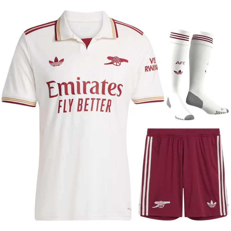 Maillot-Kit-Enfant-Third-Arsenal-2025-2026 Maillot Kit Enfant Arsenal Third 2025 2026 – Image 1