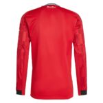 Maillot Manchester United Domicile Manches Longues Homme 2025 2026 – Image 3