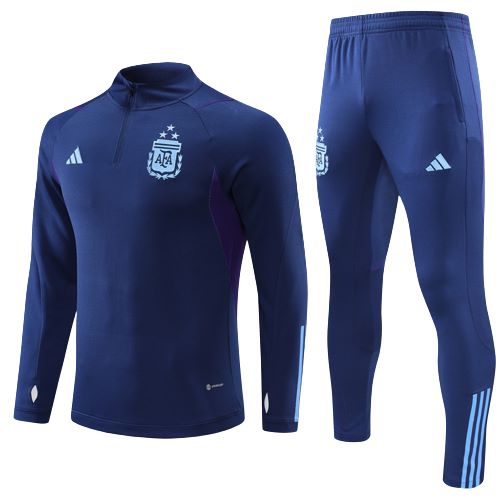 survetement-enfant-junior-argentine-bleu SURVÊTEMENT ARGENTINE 2022/2023 – Image 1